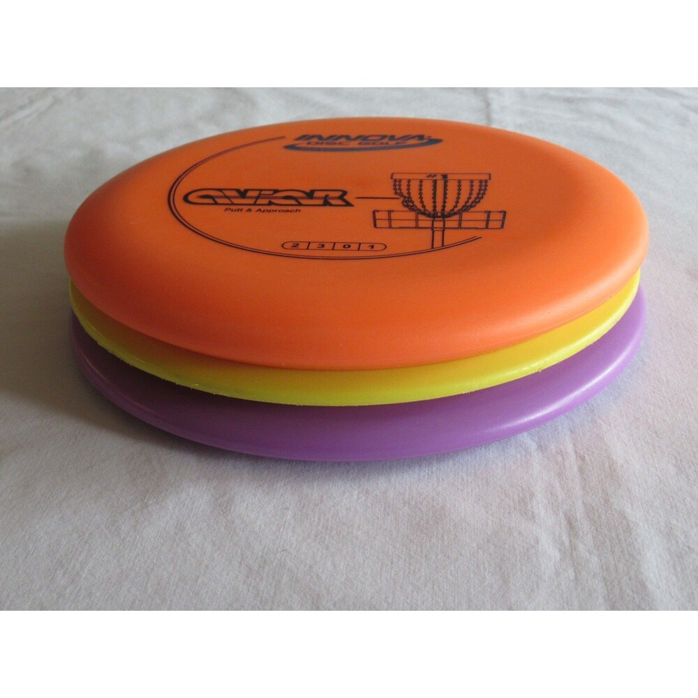 Innova Disc Golf Fairway Midrange Putt & Approach Discs Lot of 3 Leopard Shark